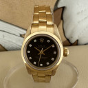 Rolex Oyster Perpetual Lady Quadrante con brillanti 67188 0