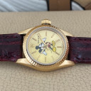 Rolex Oyster Perpetual Lady Quadrante Custom Aftermarket Mickey Mouse Topolino  67198 13