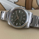 Rolex Oyster Perpetual Olive Green 114200 14