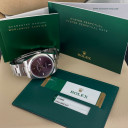 Rolex Oyster Perpetual Red Grape 114300 1