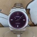 Rolex Oyster Perpetual Red Grape 114300 0