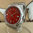 Rolex Oyster Perpetual Red Coral 126000 2