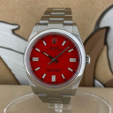 Rolex Oyster Perpetual Red Coral 126000 0