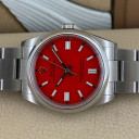 Rolex Oyster Perpetual Red Coral 126000 15