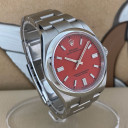 Rolex Oyster Perpetual Red Coral 126000 3