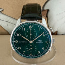 IWC Portugieser Chronograph Green Dial IW371615 0