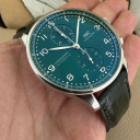 IWC Portugieser Chronograph Green Dial IW371615 11