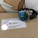 IWC Portugieser Chronograph Green Dial IW371615 1