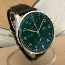 IWC Portugieser Chronograph Green Dial IW371615 3