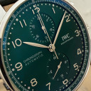 IWC Portugieser Chronograph Green Dial IW371615 6