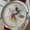 Rolex Precision Quadrante Custom Aftermarket Mickey Mouse Topolino 6494 4