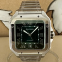 Cartier Santos Modello Grande Green Dial 4072 WSSA0062 0