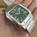 Cartier Santos Modello Grande Green Dial 4072 WSSA0062 10