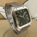 Cartier Santos Modello Grande Green Dial 4072 WSSA0062 3