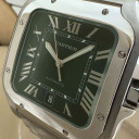 Cartier Santos Modello Grande Green Dial 4072 WSSA0062 5