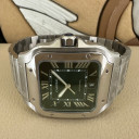 Cartier Santos Modello Grande Green Dial 4072 WSSA0062 7