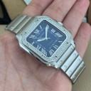 Cartier Santos Modello Medio Diamonds W4SA0006 10