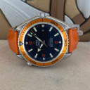 Omega Seamaster Planet Ocean Co Axial Orange 29085038 4