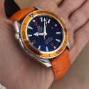 Omega Seamaster Planet Ocean Co Axial Orange 29085038 7