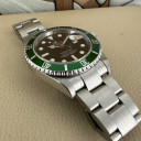 Rolex Submariner Ghiera Verde Service 2025 16610LV 14