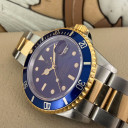 Rolex Submariner Purple Dial 16613 13