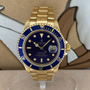 Rolex Submariner Purple Dial 16808 0