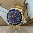 Rolex Submariner Purple Dial 16808 9
